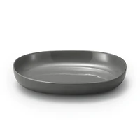 Everyday Tableware Oval Bowl - Grey