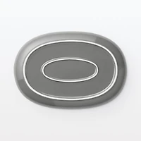 Everyday Tableware Oval Plate Small - Grey