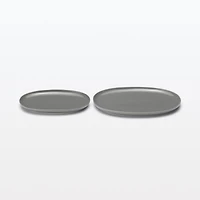Everyday Tableware Oval Plate Small - Grey