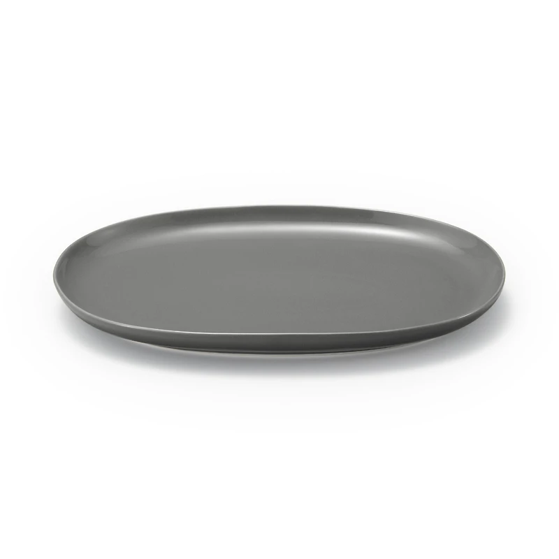 Everyday Tableware Oval Plate Small - Grey