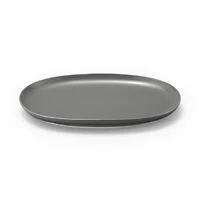 Everyday Tableware Oval Plate Small - Grey