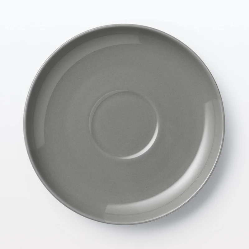 Everyday Tableware Tea Saucer - Grey
