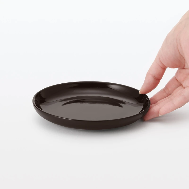 Everyday Tableware Bread Plate - Dark Brown