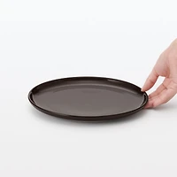 Everyday Tableware Lunch Plate - Dark Brown