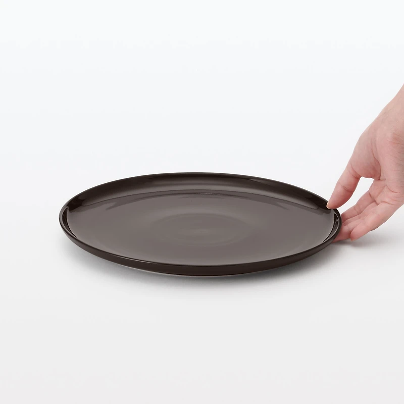 Everyday Tableware Dinner Plate - Dark Brown