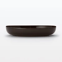 Everyday Tableware Oval Bowl - Dark Brown
