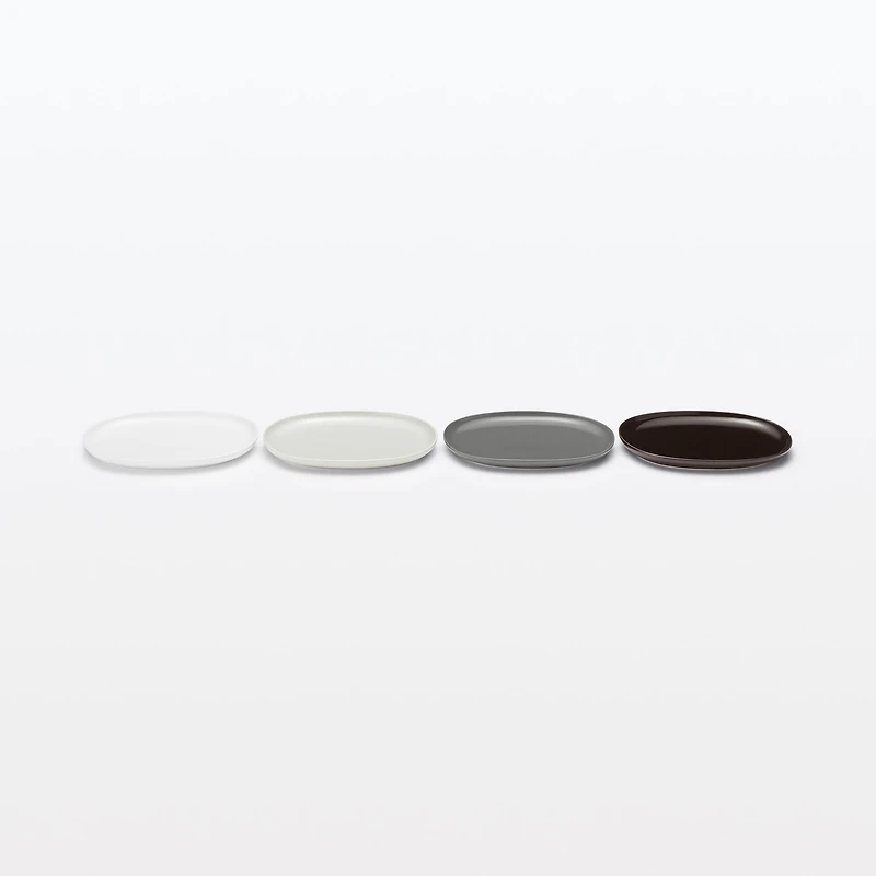 Everyday Tableware Oval Plate Small - Dark Brown