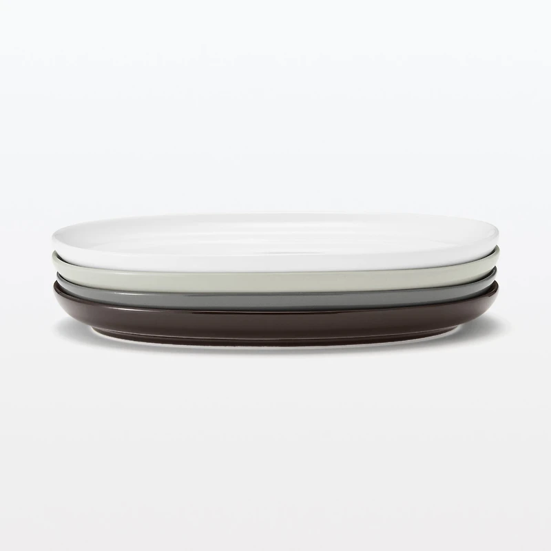 Everyday Tableware Oval Plate Small - Dark Brown