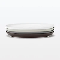 Everyday Tableware Oval Plate Small - Dark Brown