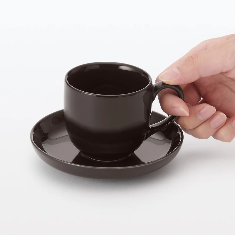 Everyday Tableware Demitasse Cup - Dark Brown