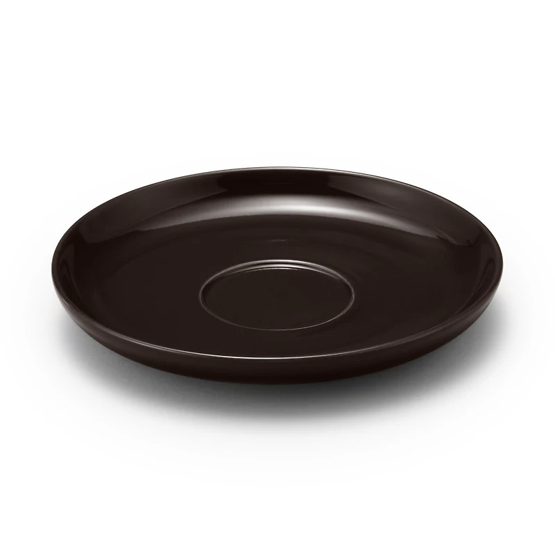 Everyday Tableware Tea Saucer - Dark Brown