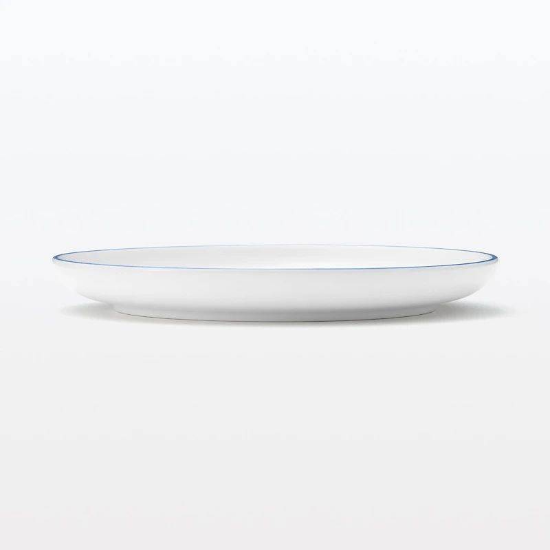 Everyday Tableware Appetizer Plate - Blue Stripe