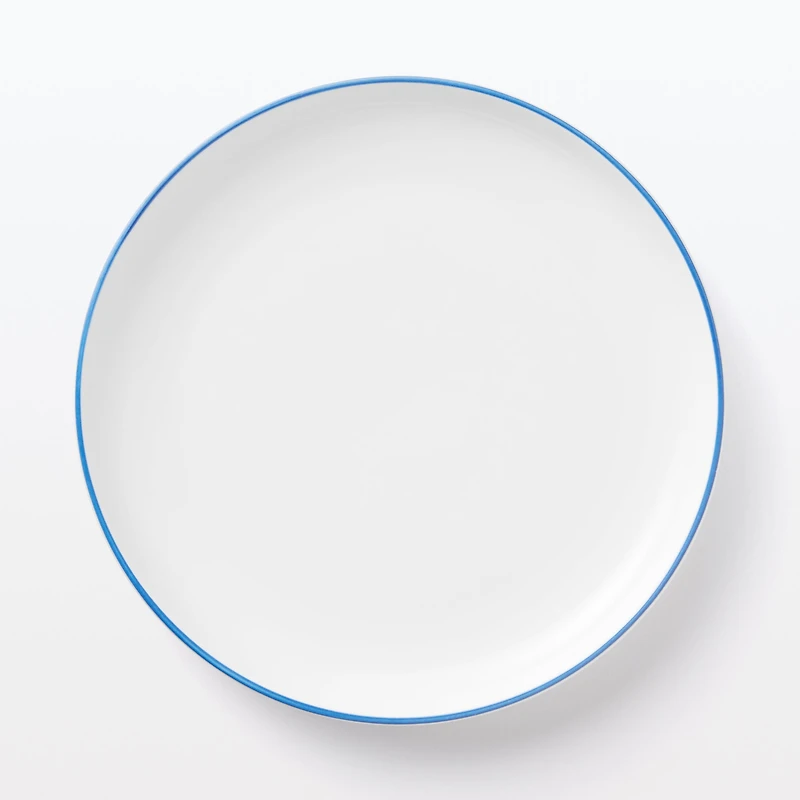 Everyday Tableware Appetizer Plate - Blue Stripe