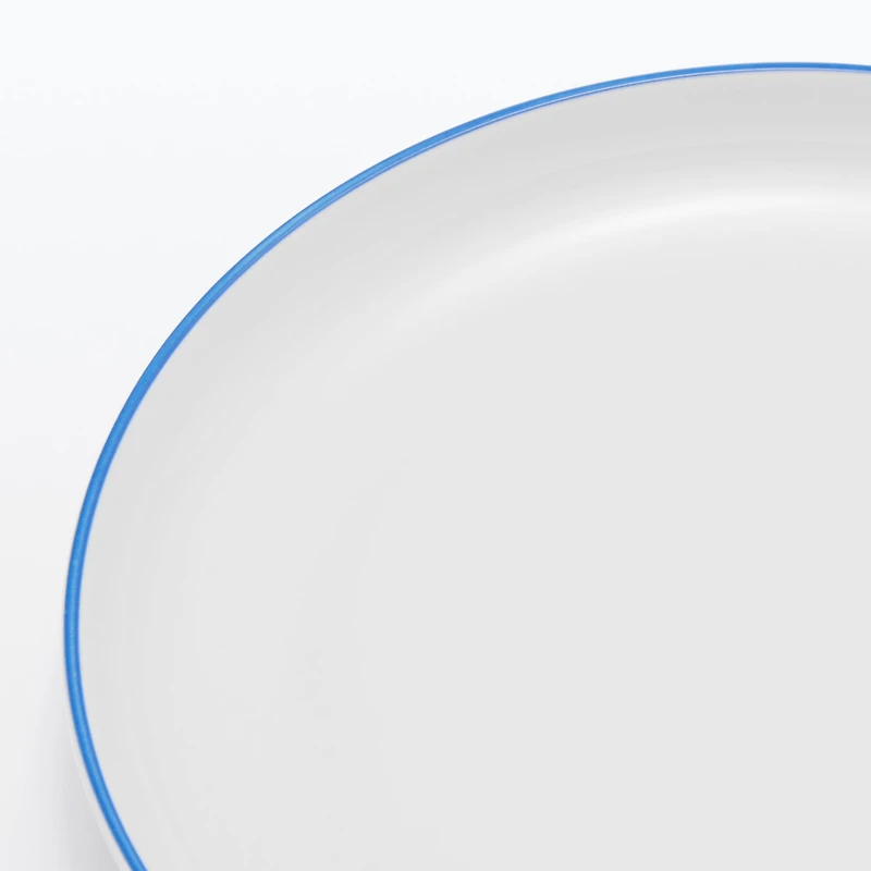 Everyday Tableware Appetizer Plate - Blue Stripe