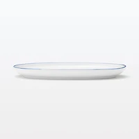 Everyday Tableware Oval Plate Small - Blue Stripe