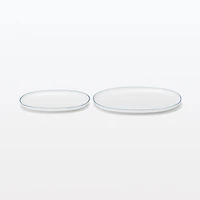 Everyday Tableware Oval Plate Small - Blue Stripe