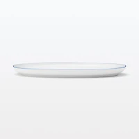 Everyday Tableware Oval Plate Large - Blue Stripe