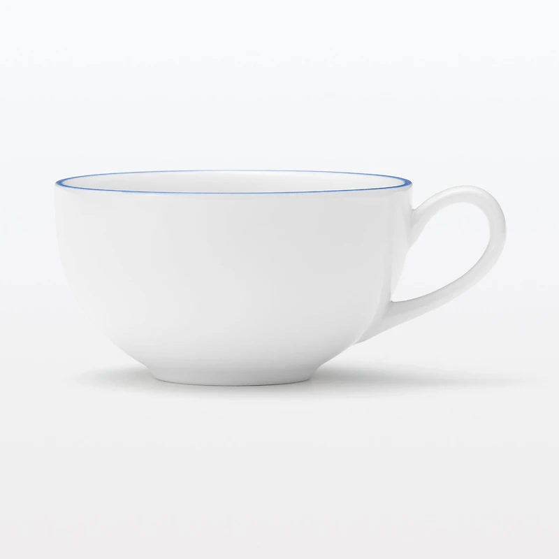 Everyday Tableware Teacup - Blue Stripe