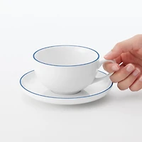 Everyday Tableware Teacup - Blue Stripe