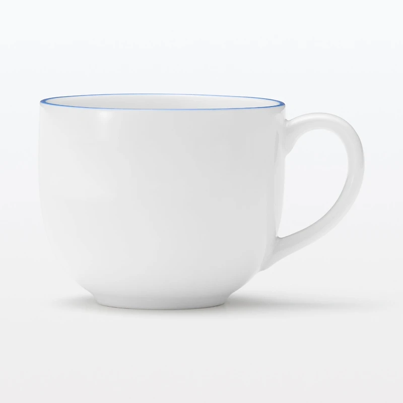 Everyday Tableware Coffee Cup - Blue Stripe