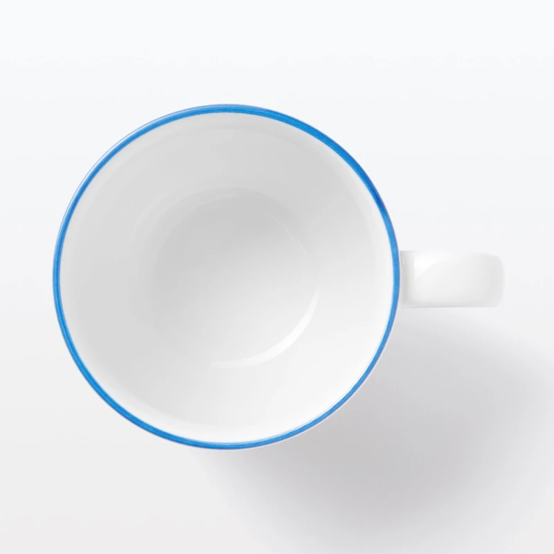 Everyday Tableware Coffee Cup - Blue Stripe