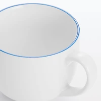 Everyday Tableware Coffee Cup - Blue Stripe