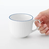 Everyday Tableware Coffee Cup - Blue Stripe