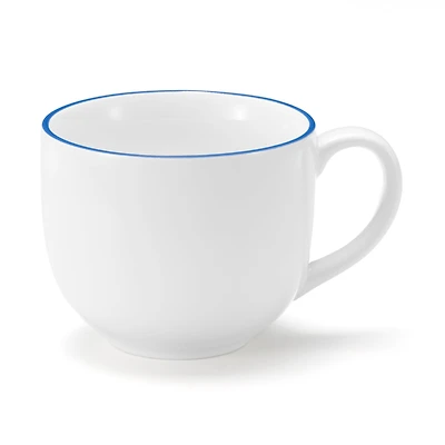 Everyday Tableware Coffee Cup - Blue Stripe