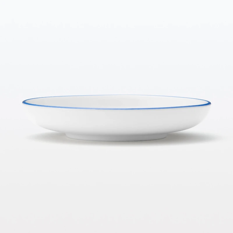 Everyday Tableware Demitasse Saucer - Blue Stripe