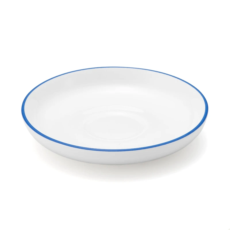 Everyday Tableware Demitasse Saucer - Blue Stripe