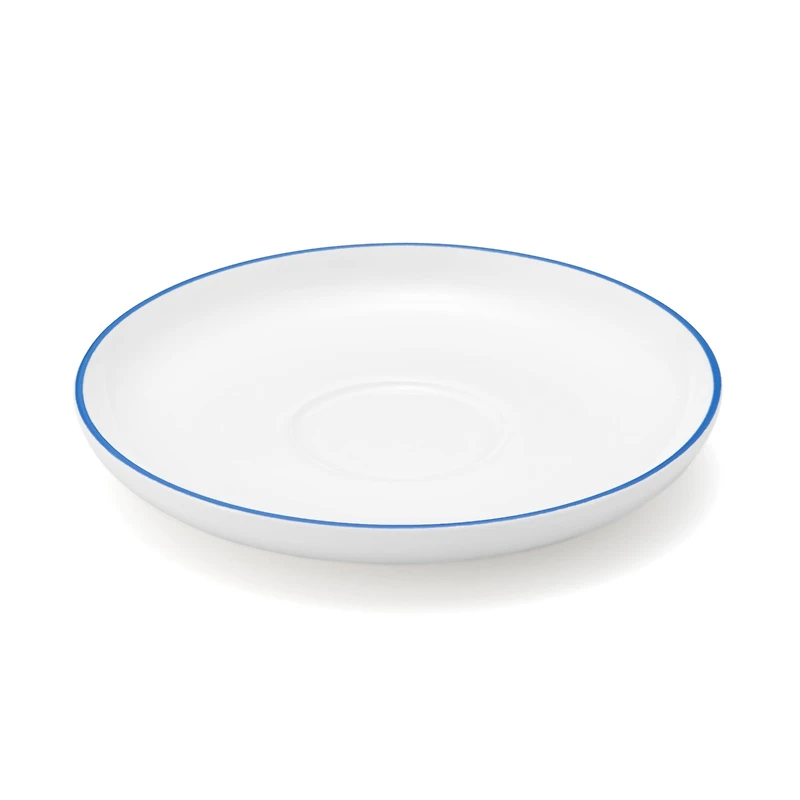 Everyday Tableware Tea Saucer - Blue Stripe