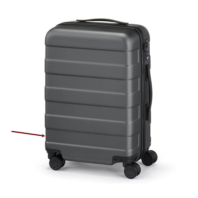 Back Right Caster for Hard Shell Suitcase