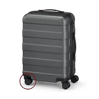Front Right Caster for Hard Shell Suitcase