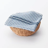 Indian Cotton Multipurpose Cloth - Blue Check