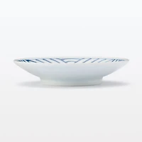 Hasami Ware Small Plate - Large Wave Pattern
