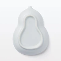 Hasami Ware Lucky Small Plate - Gourd - White