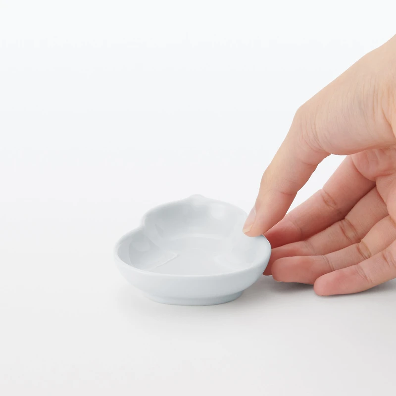 Hasami Ware Lucky Small Plate - Gourd - White