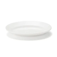 Porcelain Rimmed Oval Plate Medium
