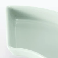 Hasami Ware Lucky Small Plate - Fan - Light Aqua