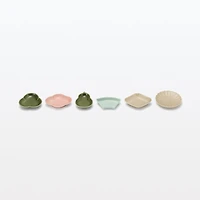 Hasami Ware Lucky Small Plate - Fan - Light Aqua
