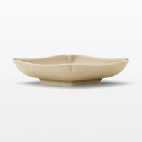 Hasami Ware Lucky Small Plate - Diamond - Steamed Chestnut