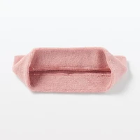 Pile Hair Turban Slim - Smoky Pink