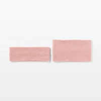 Pile Hair Turban Slim - Smoky Pink