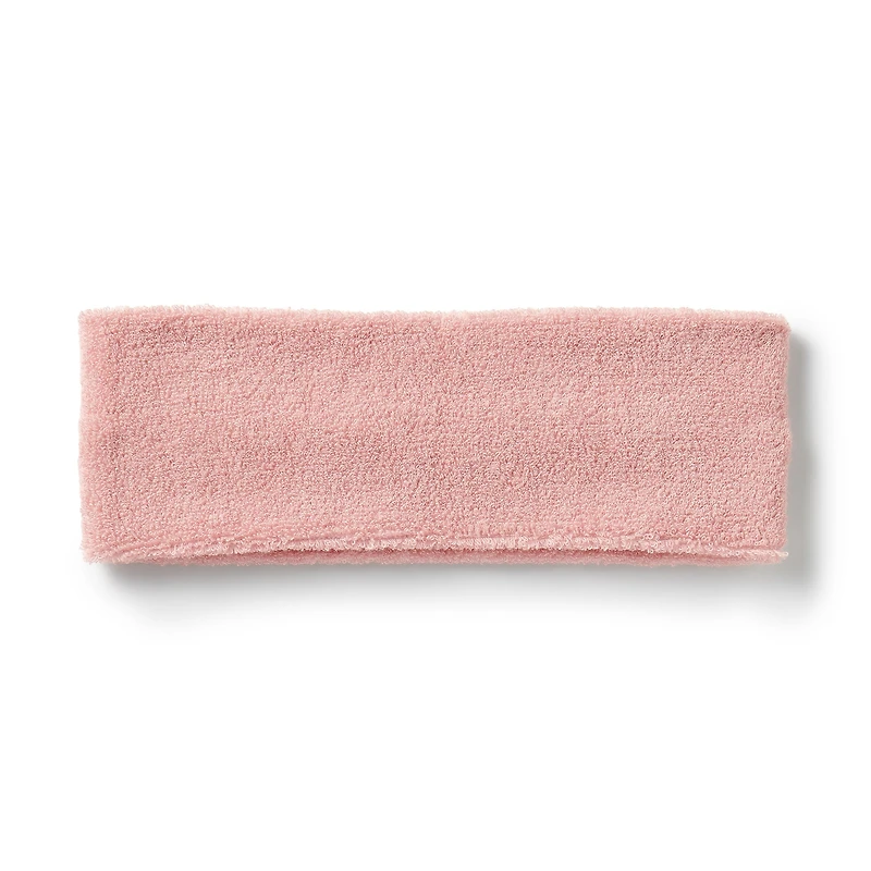 Pile Hair Turban Slim - Smoky Pink