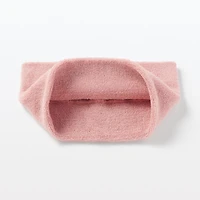 Pile Hair Turban Wide - Smoky Pink