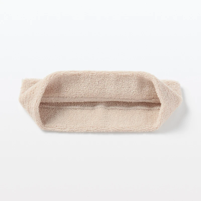 Pile Hair Turban Slim - Beige