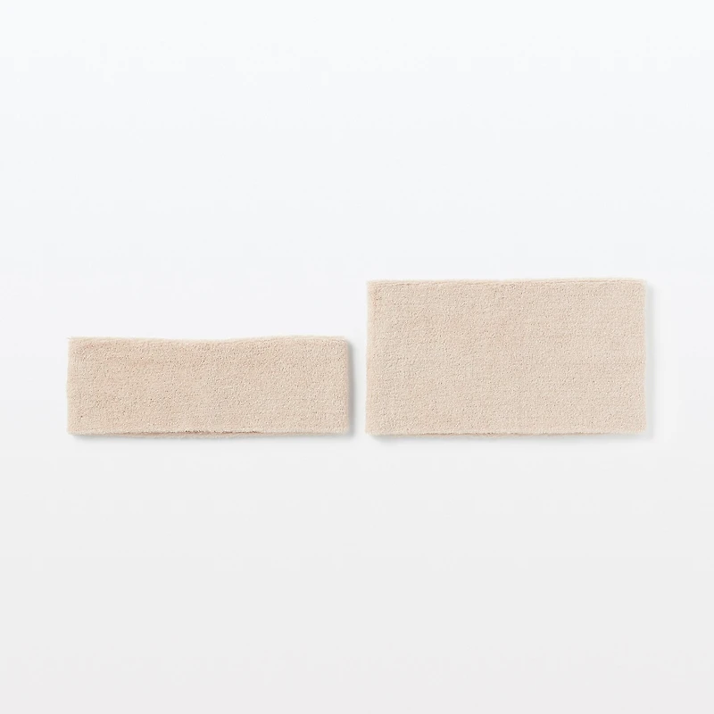 Pile Hair Turban Slim - Beige