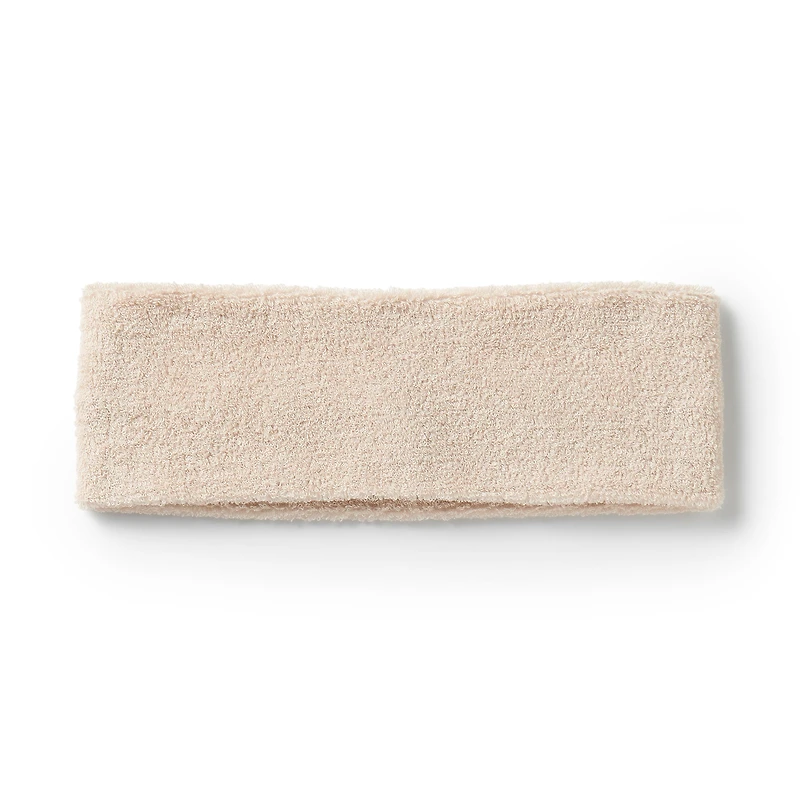 Pile Hair Turban Slim - Beige