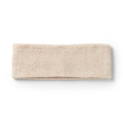 Pile Hair Turban Slim - Beige