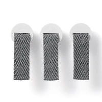 Polypropylene File Box Handle - Grey (3 Pack)